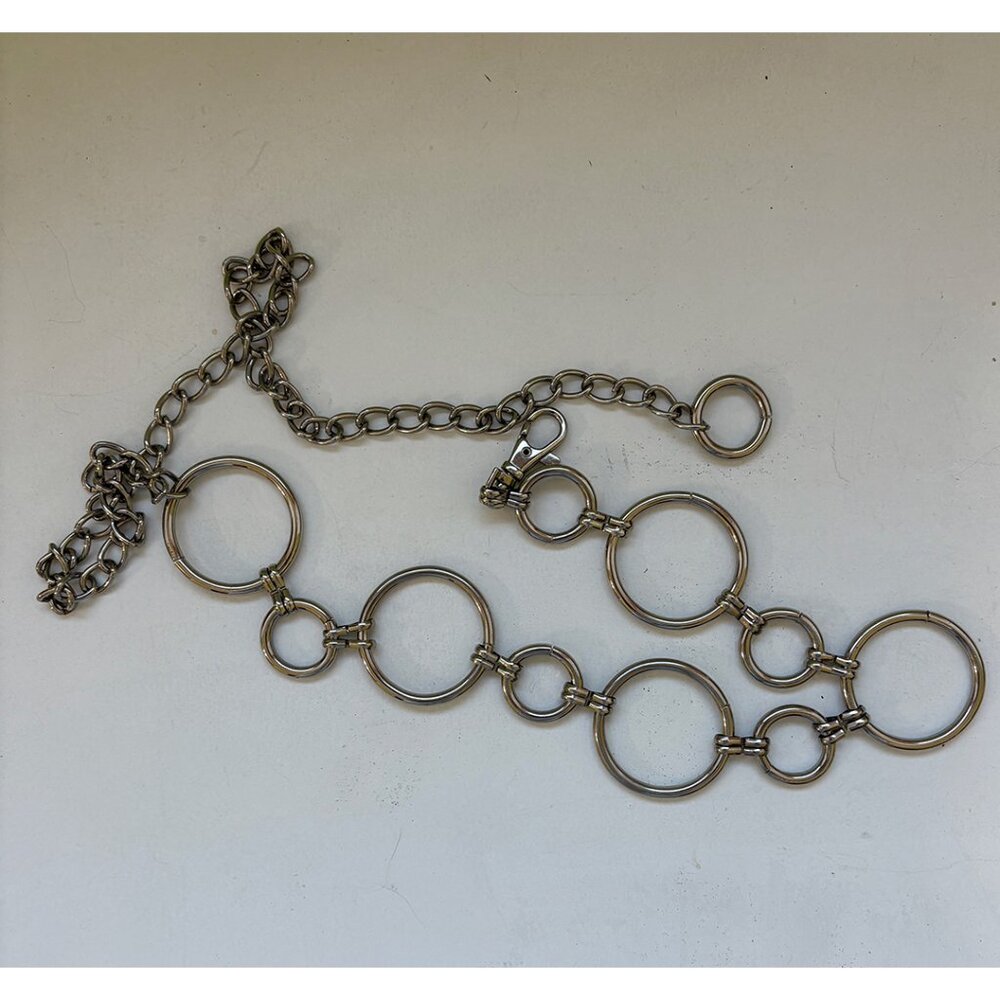 Metal Hoop Chain Belt
